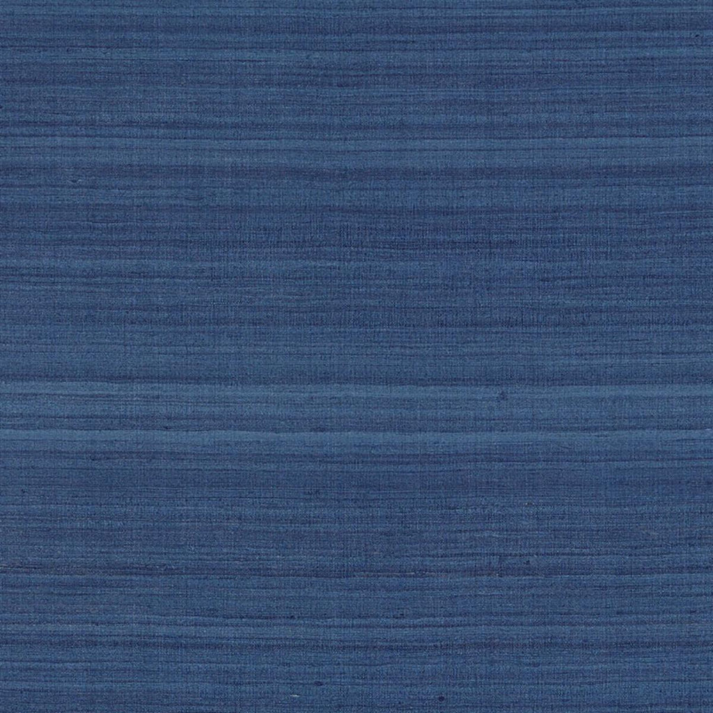 Shaded Silk Sapphire | Schumacher Wallpaper