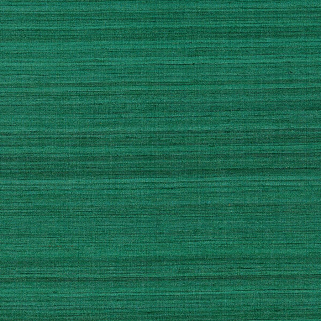 Shaded Silk Emerald | Schumacher Wallpaper