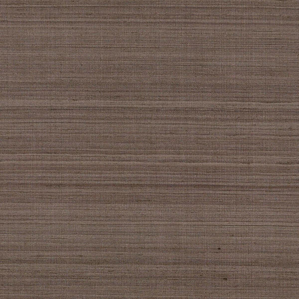 Shaded Silk - Umber Wallcoverings Natural Wallcovering | Schumacher