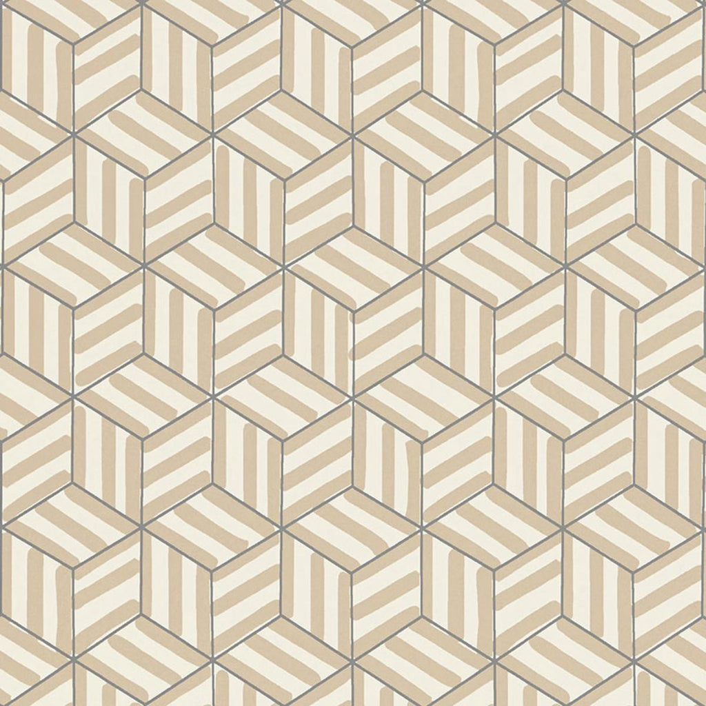 Tumbling Blocks Greige