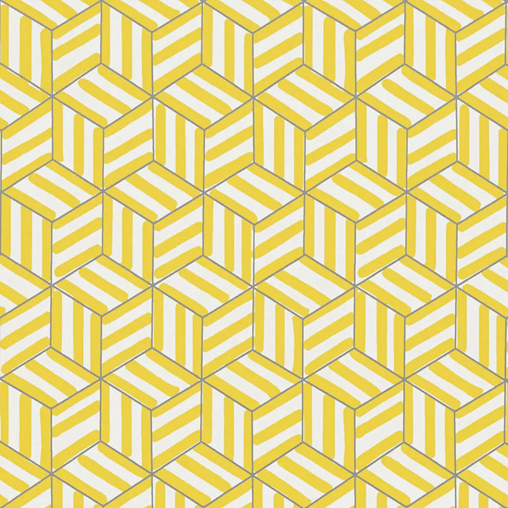 Tumbling Blocks - Citron Wallpapers
