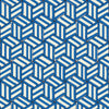 Tumbling Blocks Cobalt