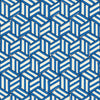 Tumbling Blocks - Cobalt Wallpapers