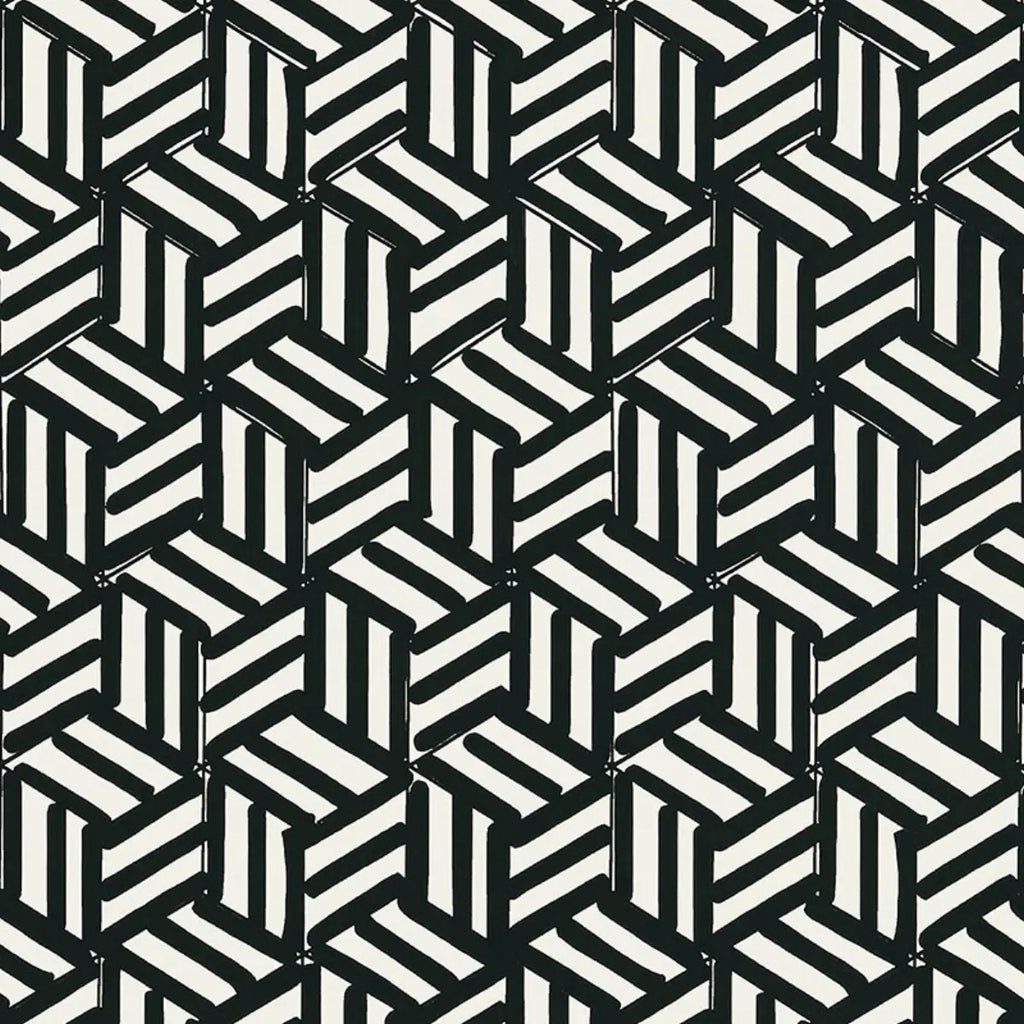 Tumbling Blocks - Black Wallpapers