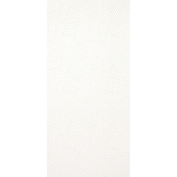Deconstructed Stripe - Ivory Wallcovering | Schumacher
