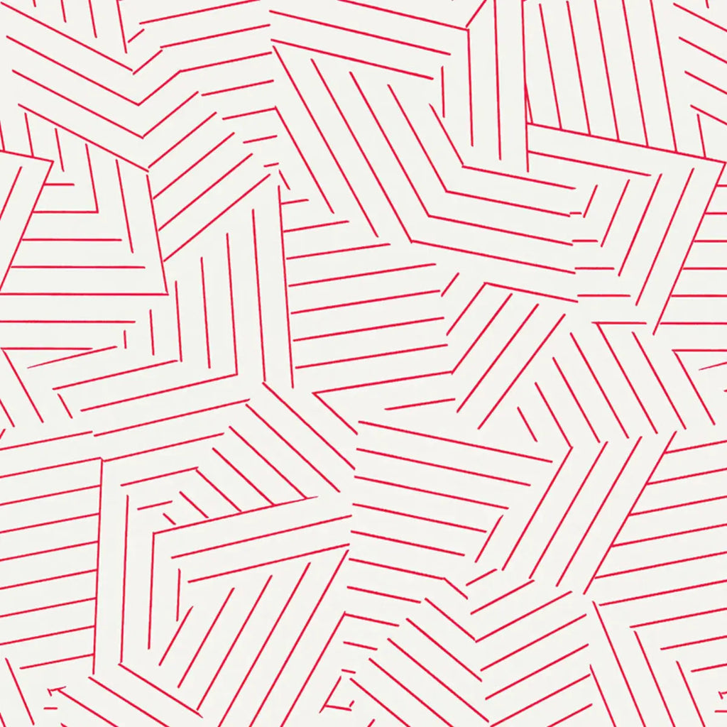 Deconstructed Stripe - Red Wallpapers