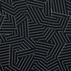 Deconstructed Stripe Ivory On Black