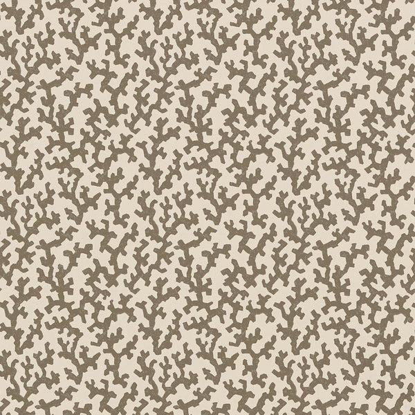 Folly - Berber Brown Wallcoverings Commercial Wallcovering | Schumacher