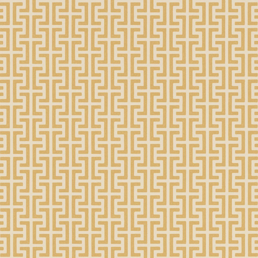 Schumacher Temple Orpington Blue Wallpaper by Schumacher
