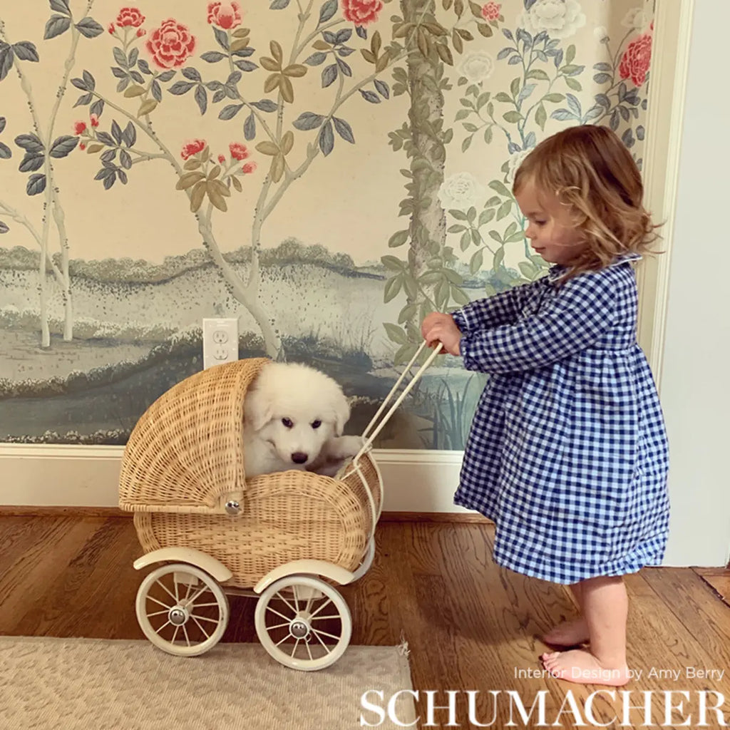 Madame De Pompadour Panel Set - Alabaster Wallpapers