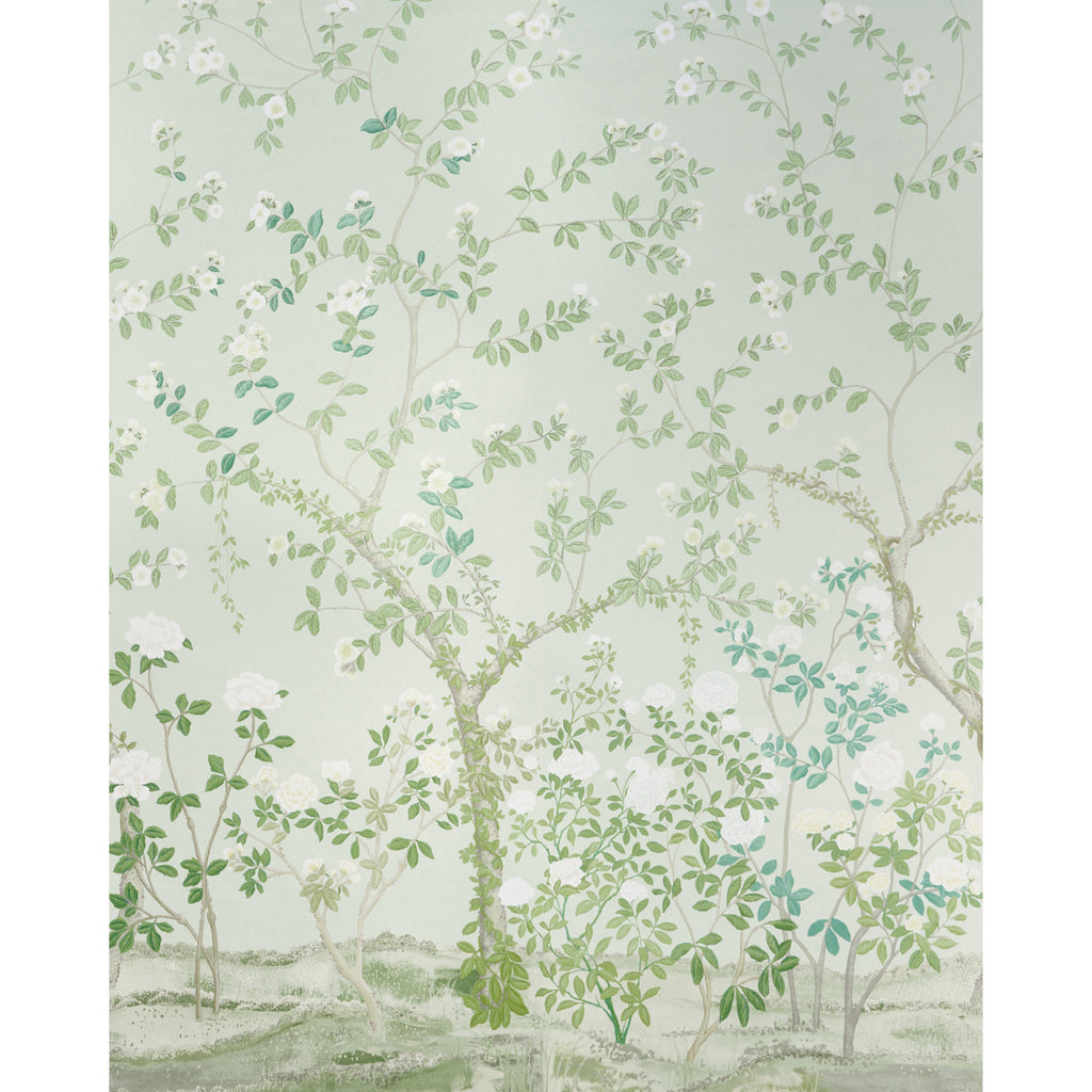 Madame de Pompadour Panel Set, Green
