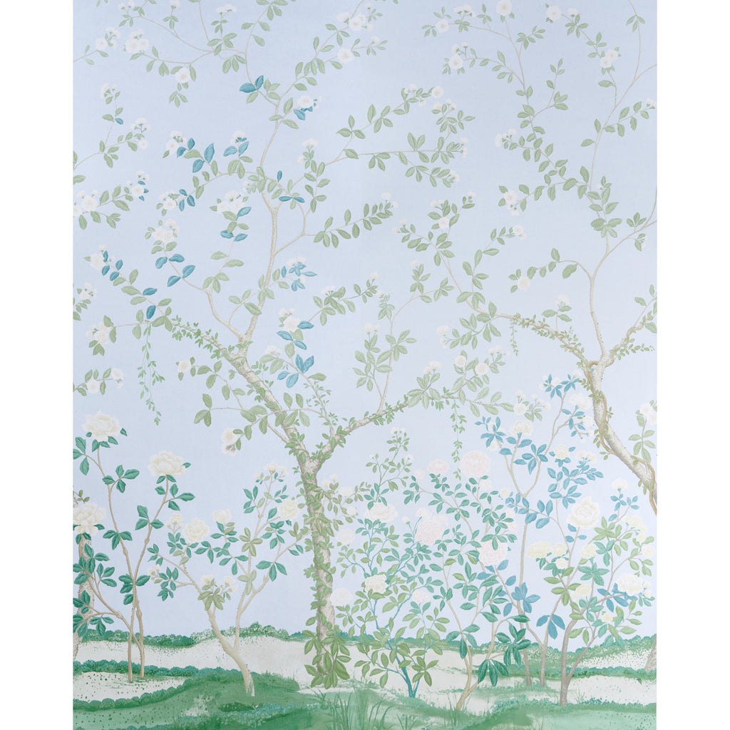 Madame de Pompadour Panel Set, Blue
