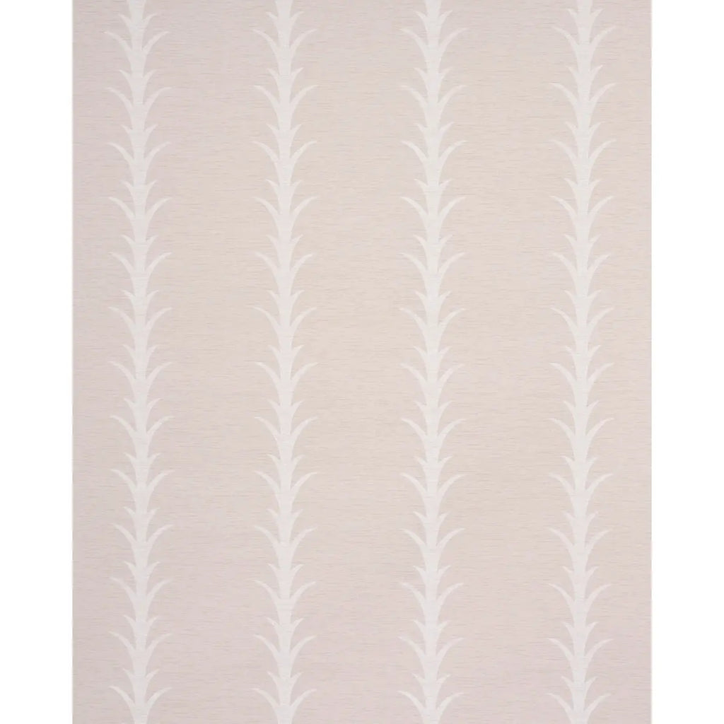Acanthus Stripe Vinyl - Limestone Wallpapers