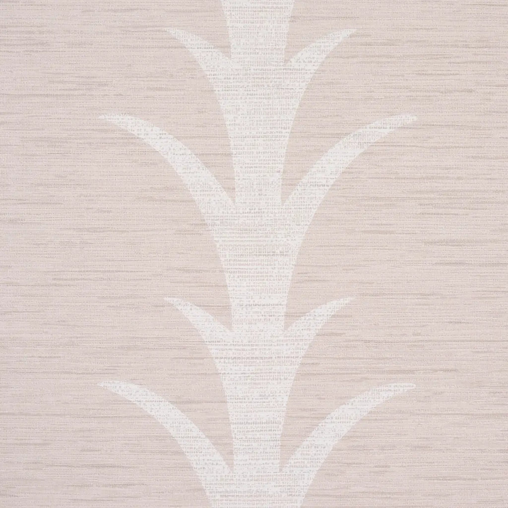 Acanthus Stripe Vinyl - Limestone Wallpapers