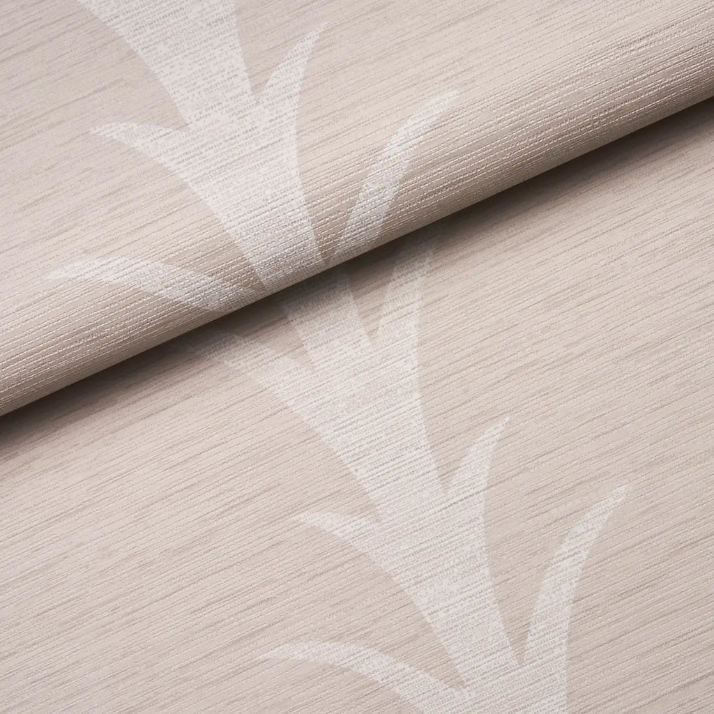 Acanthus Stripe Vinyl - Limestone Wallpapers