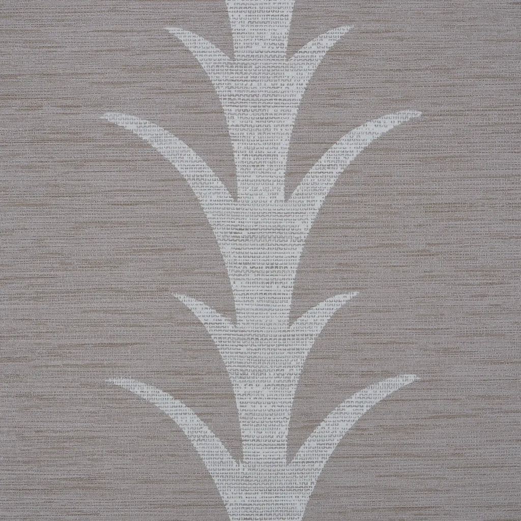 Acanthus Stripe Vinyl - Grey Wallpapers