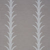 Acanthus Stripe Vinyl - Grey Wallpapers