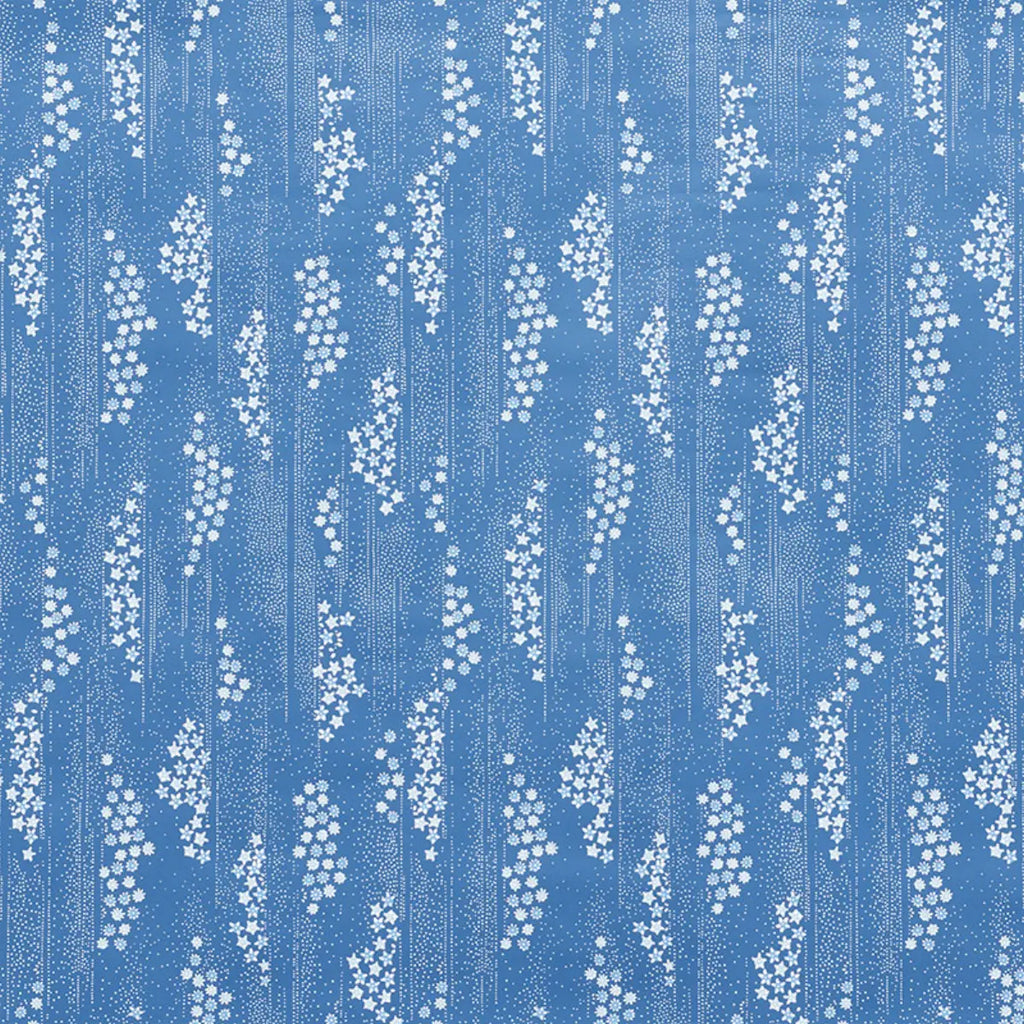 Taki Floral - Indigo Wallpapers