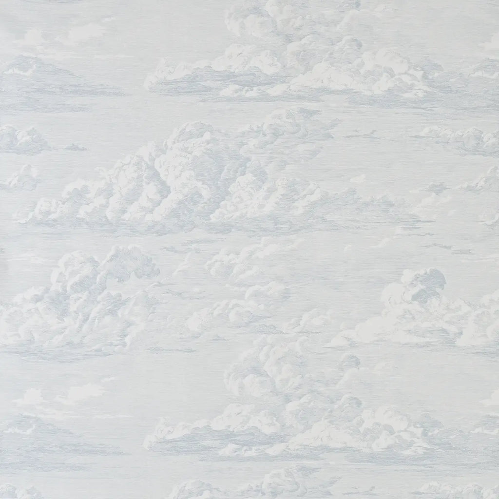 Cloud Toile - Mineral Wallpapers