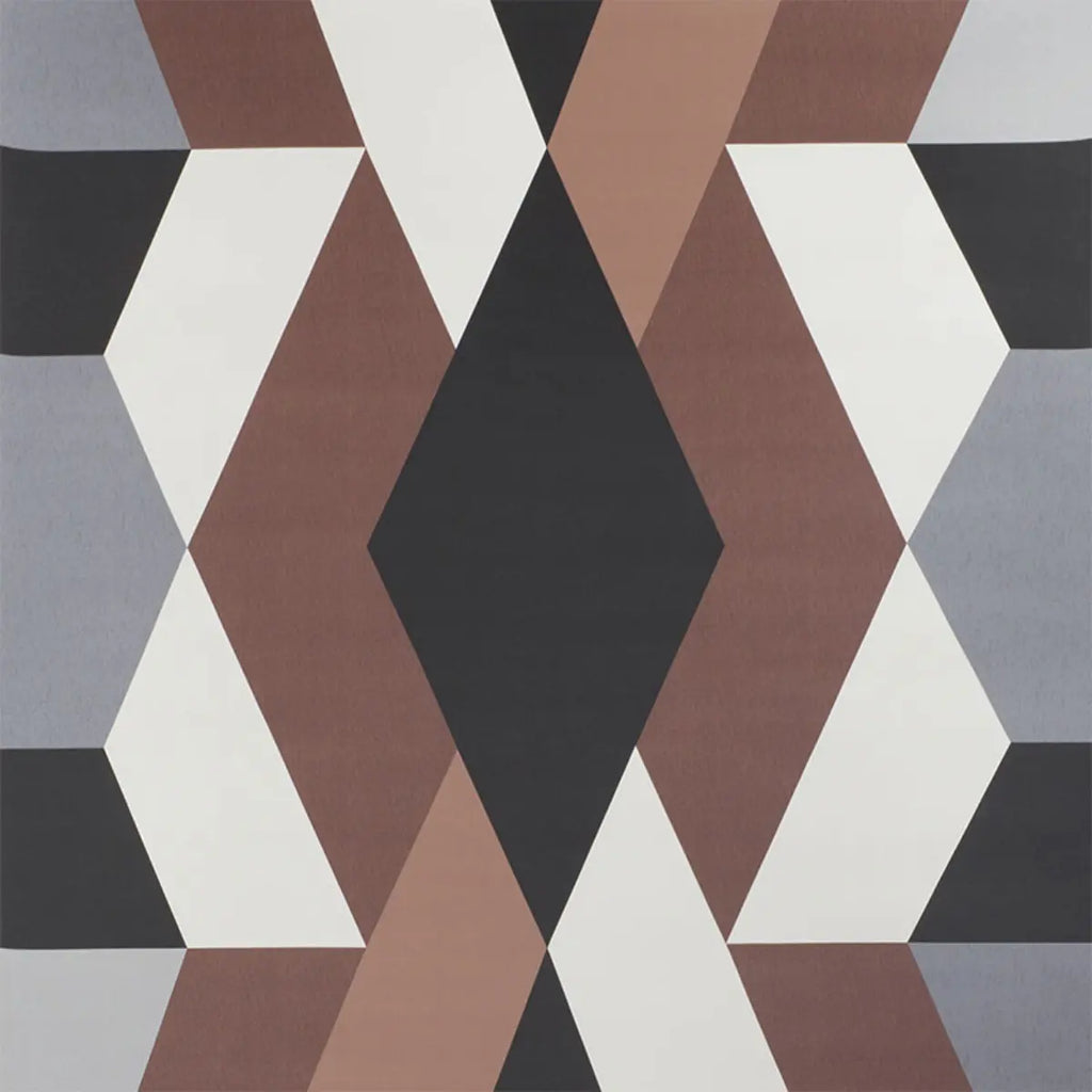 Deco Diamonds Panel - Carbon Wallpapers