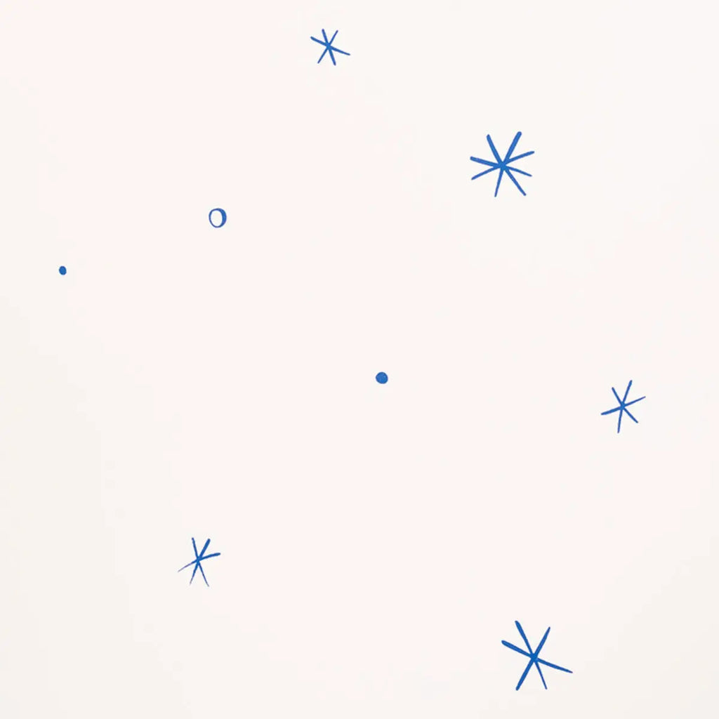 Calisto - Ivory &amp; Cobalt Wallpapers