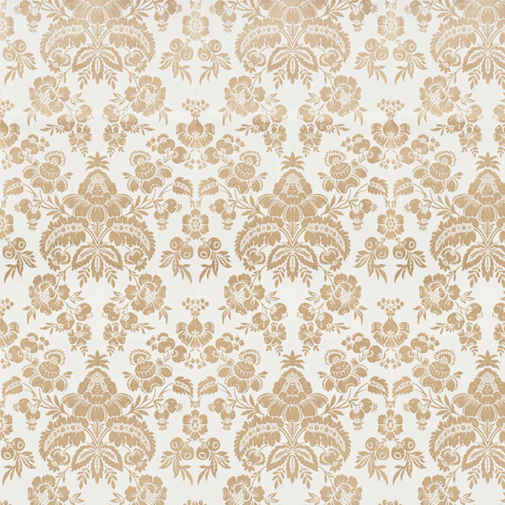 Simone Damask - Gold Wallpapers
