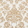 Simone Damask - Gold Wallpapers