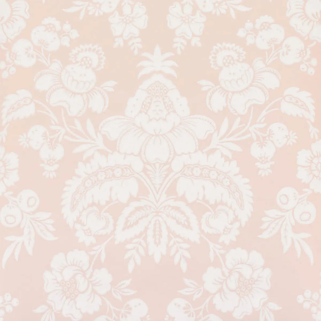 Simone Damask - Blush Wallpapers