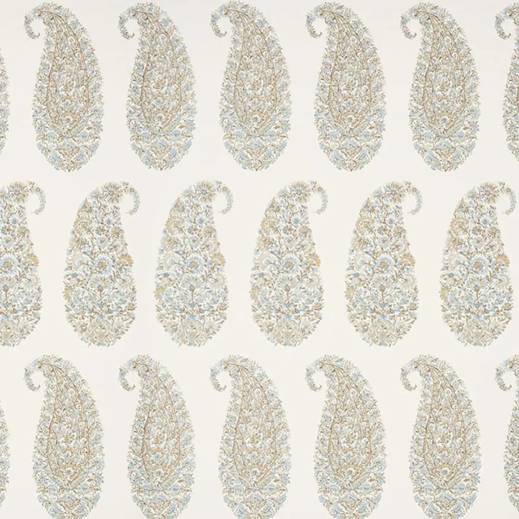 Shirala Paisley - Aqua Wallpapers