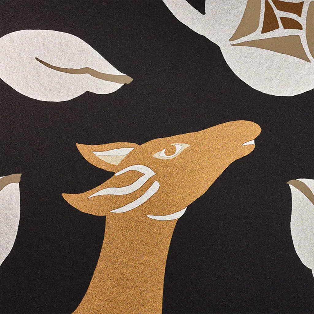 Les Gazelles Au Bois Vinyl - Noir Wallpapers