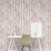 Anjou Stripe - Emerald Wallpapers