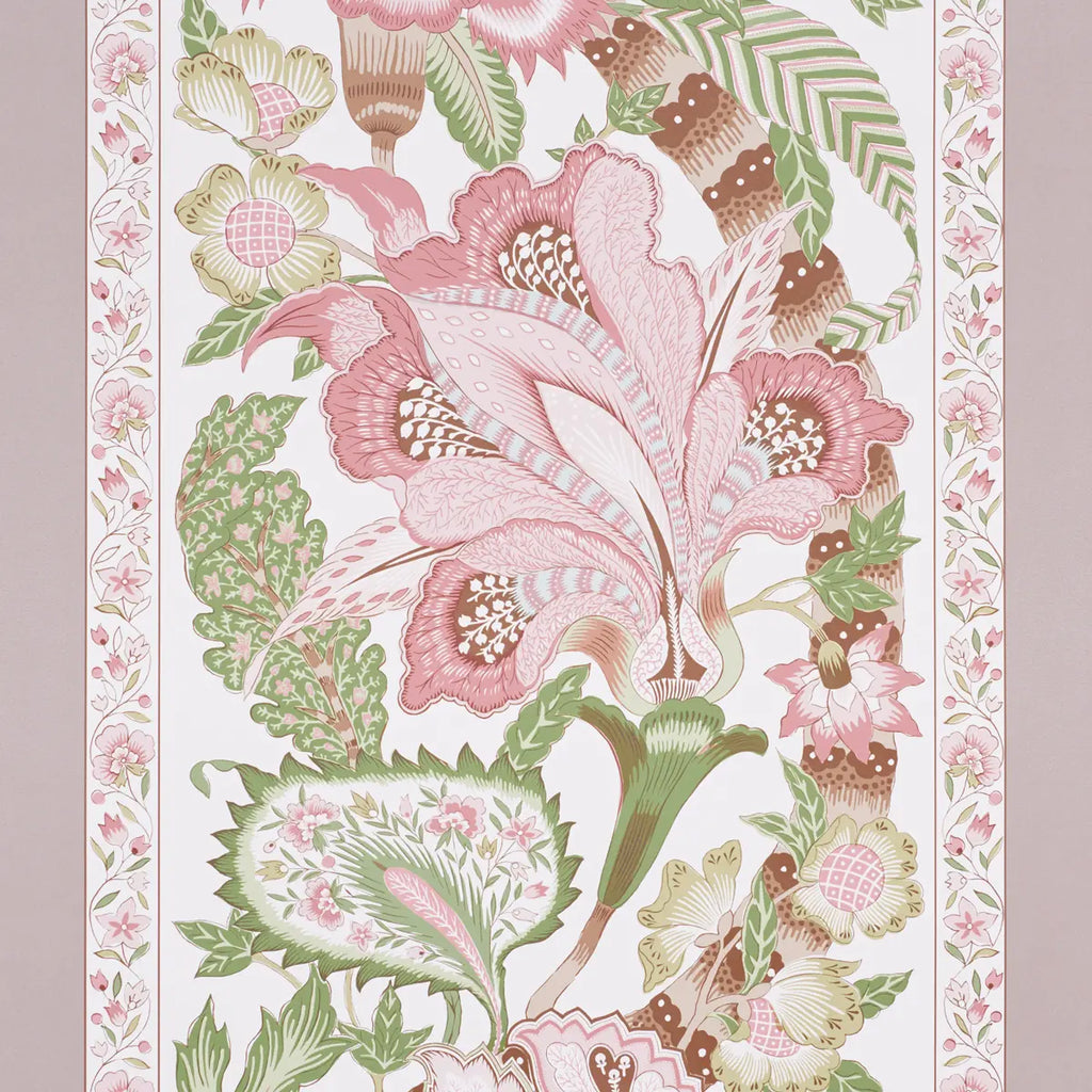 Anjou Stripe - Blush Wallpapers