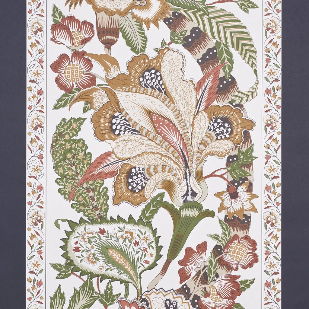 Anjou Stripe - Saffron Wallpapers