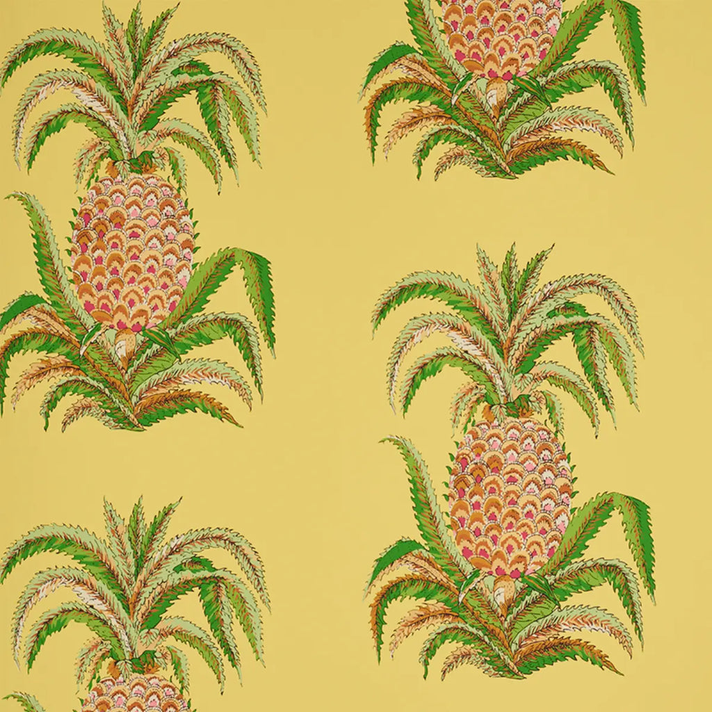 Pineapples - Yellow Wallpapers