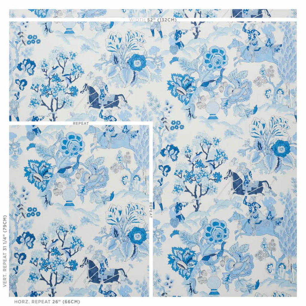 Persian Lancers - Porcelain Wallpapers