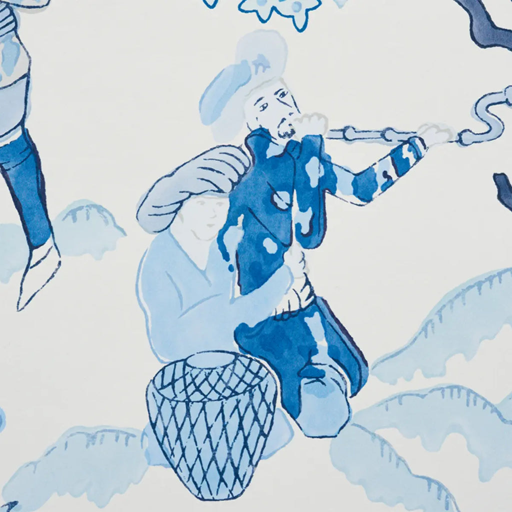 Persian Lancers - Porcelain Wallpapers