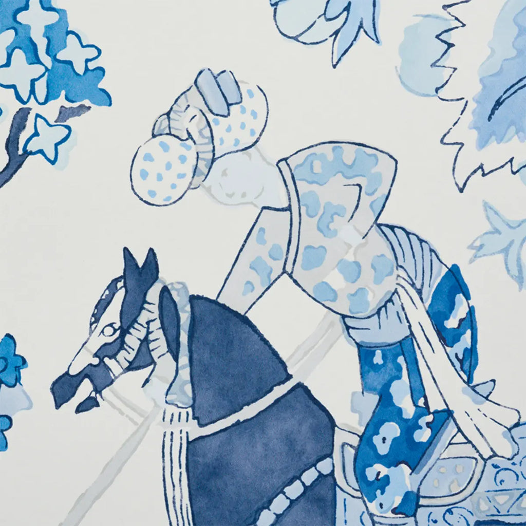 Persian Lancers - Porcelain Wallpapers