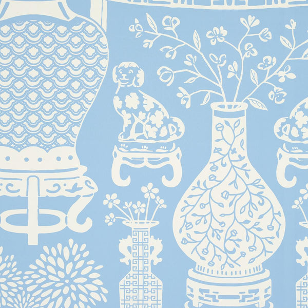 Hellene, Sky Wallcoverings | Schumacher