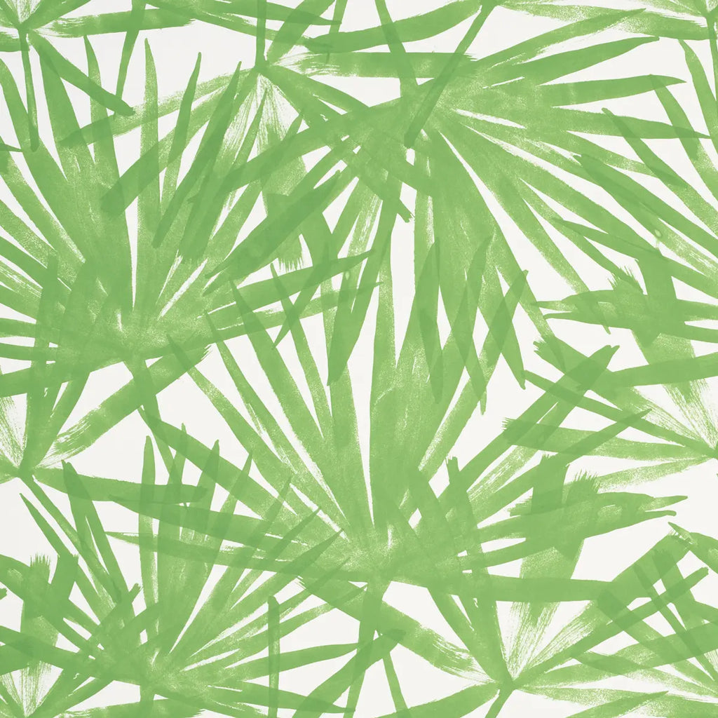 Sunlit Palm - Green Wallpapers
