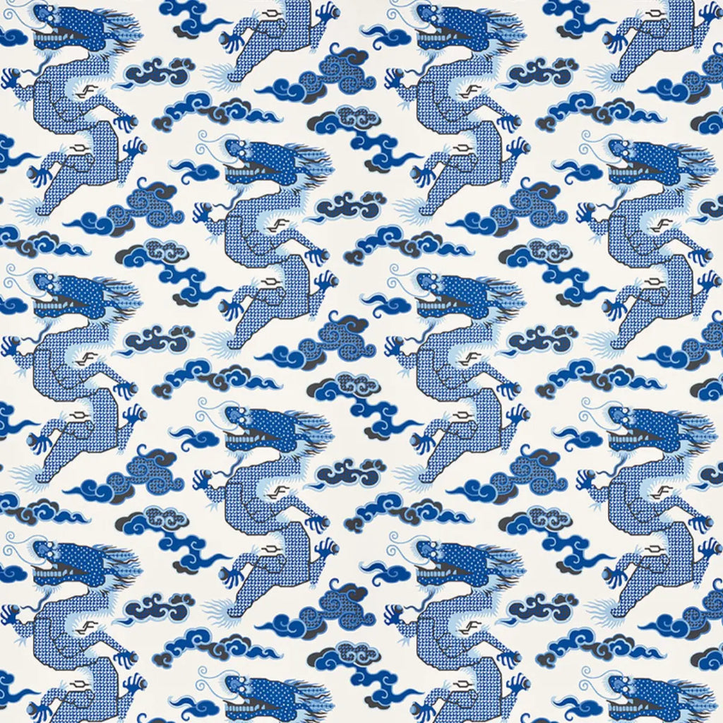 Magical Ming Dragon - Porcelain Wallpapers