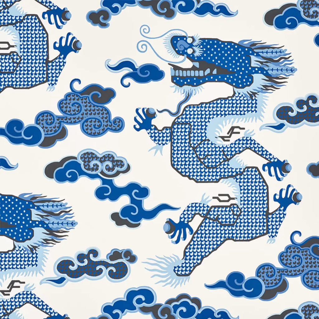 Magical Ming Dragon - Porcelain Wallpapers