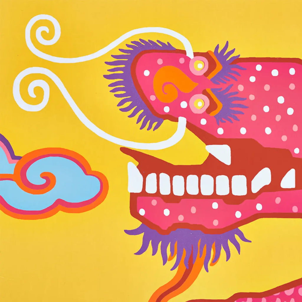 Magical Ming Dragon - Yellow Wallpapers