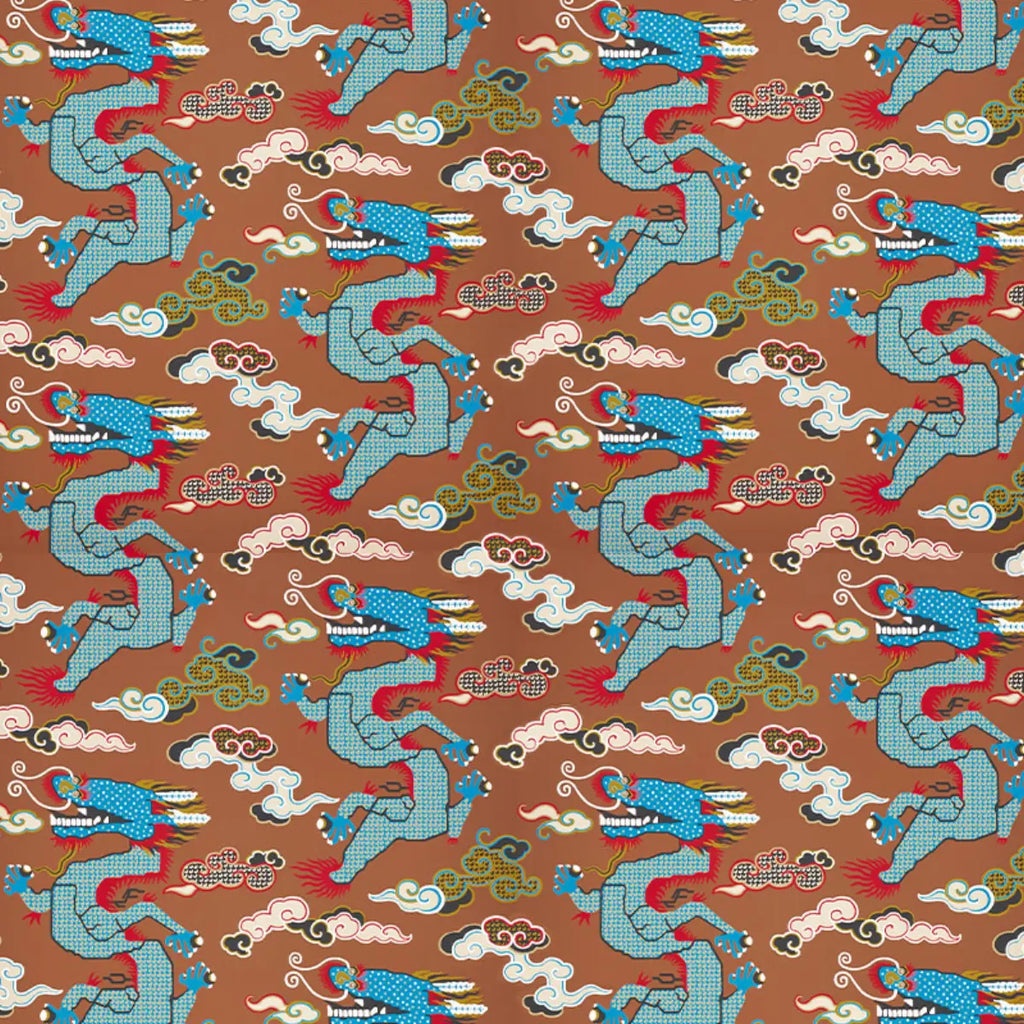 Magical Ming Dragon - Brown Wallpapers