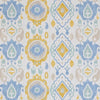 Elizia Ikat - Sky &amp; Ochre Wallpapers