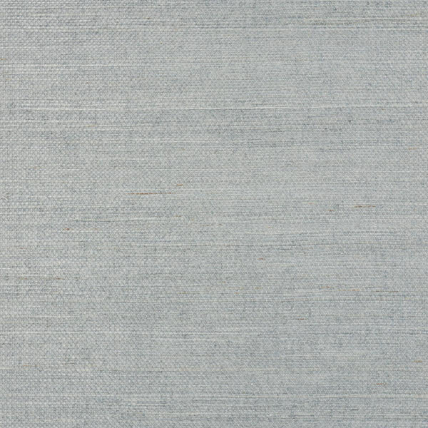 Haruki Sisal, Blue Grey Wallcoverings | Schumacher