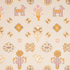 Chuska Warp Print - Pink &amp; Orange Wallpapers