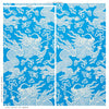 Ruan Dragon Damask - Blue Wallpapers