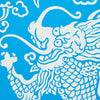 Ruan Dragon Damask - Blue Wallpapers