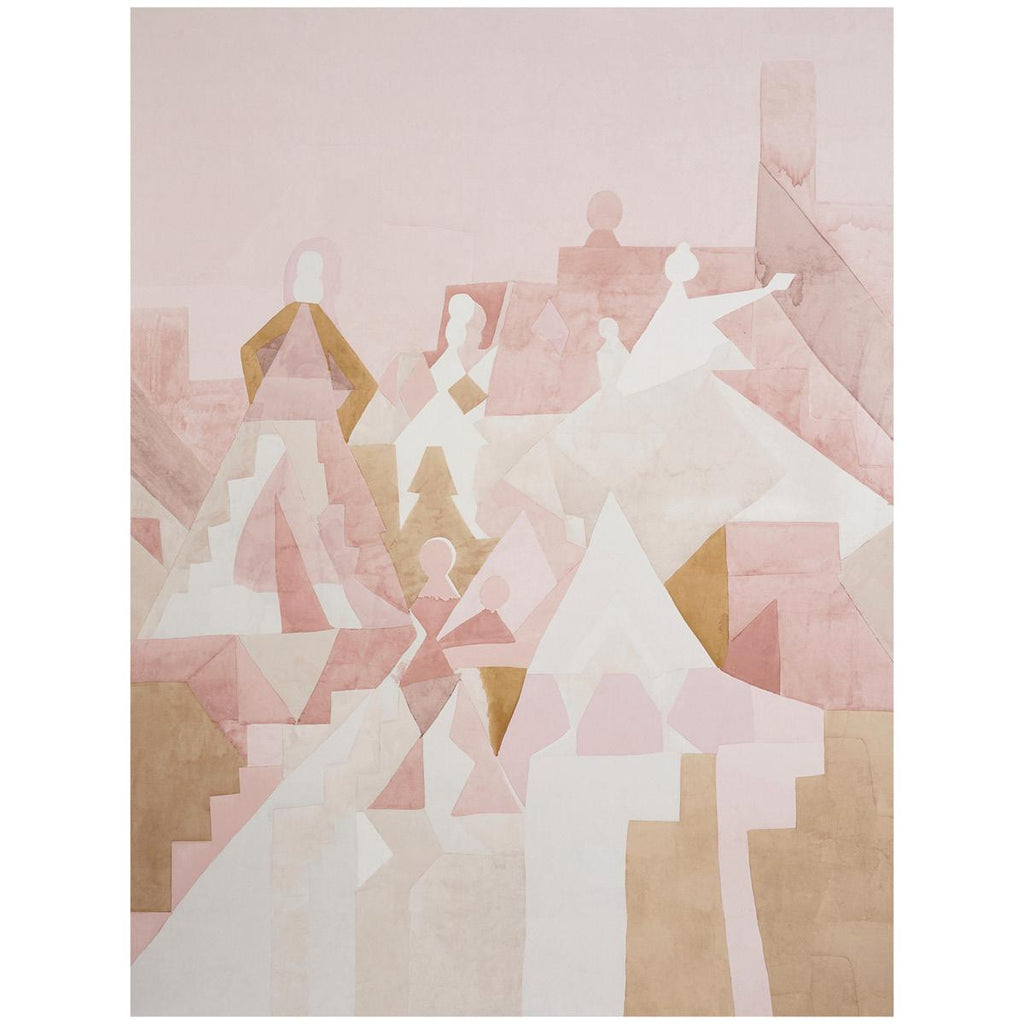 Steps Panel Set, Rose & Camel