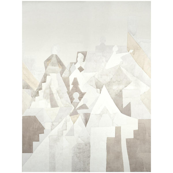 Steps Panel Set, Argil and Stone Wallcoverings | Schumacher